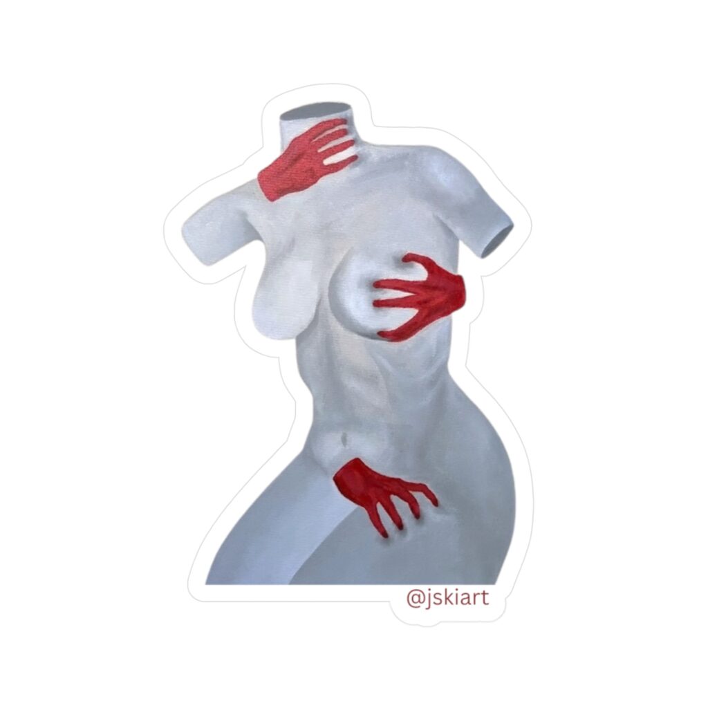 Goodbye Body | Vinyl Art Sticker