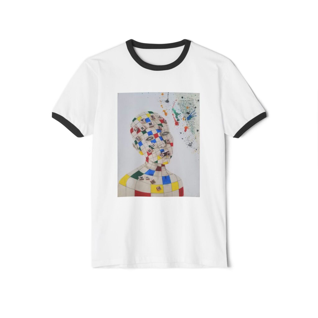 Scrambled | Cotton Ringer T-Shirt