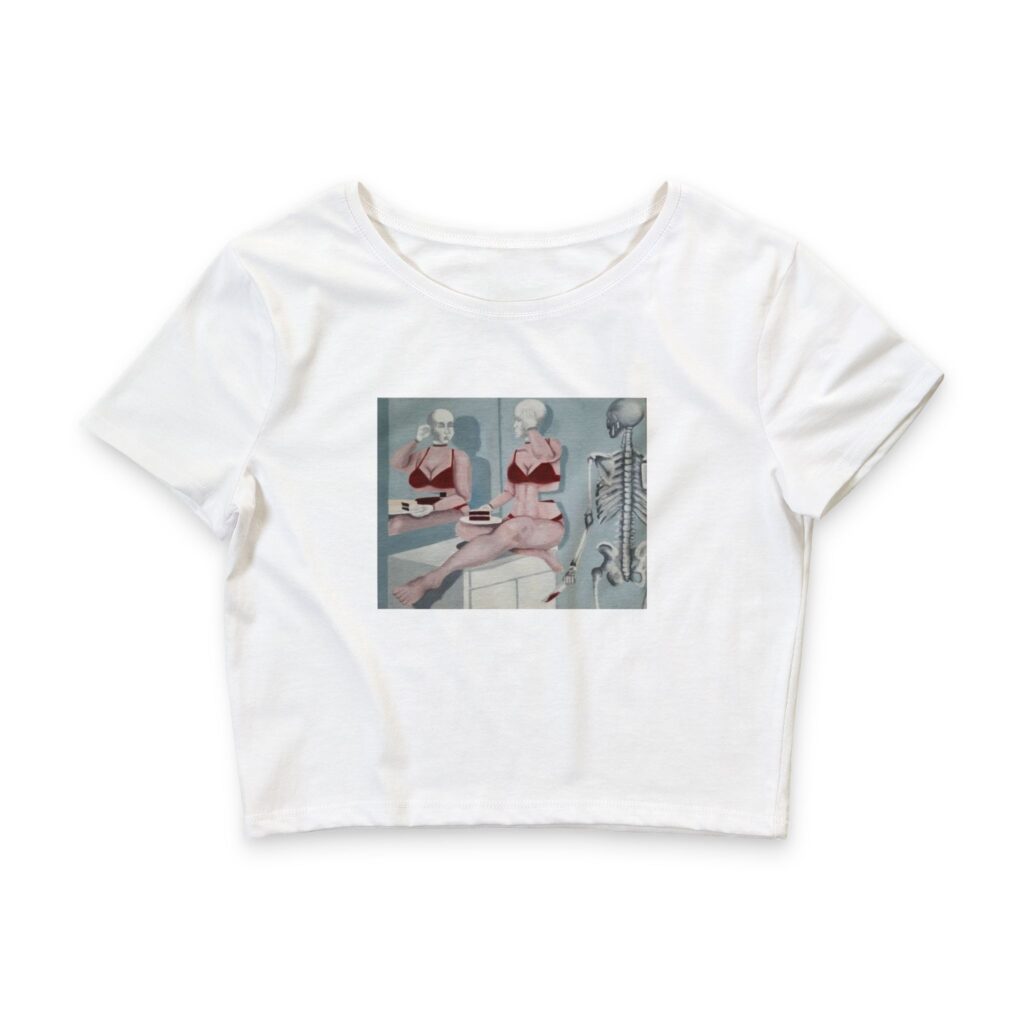 A Slice of Red Velvet Waist | Crop Tee