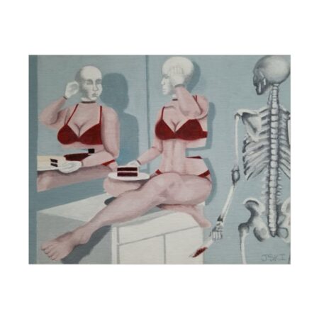 A Slice of Red Velvet Waist | Art Print