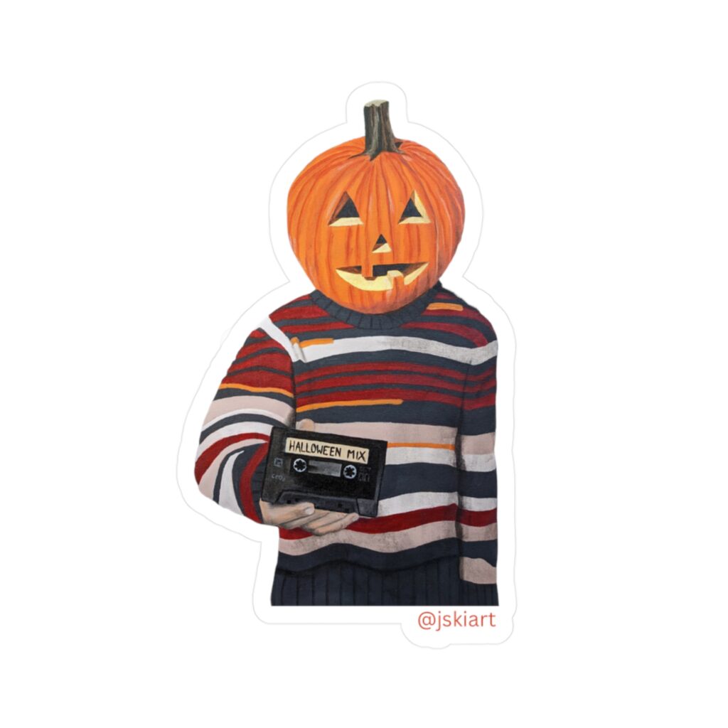 Halloween Mix | Vinyl Art Sticker